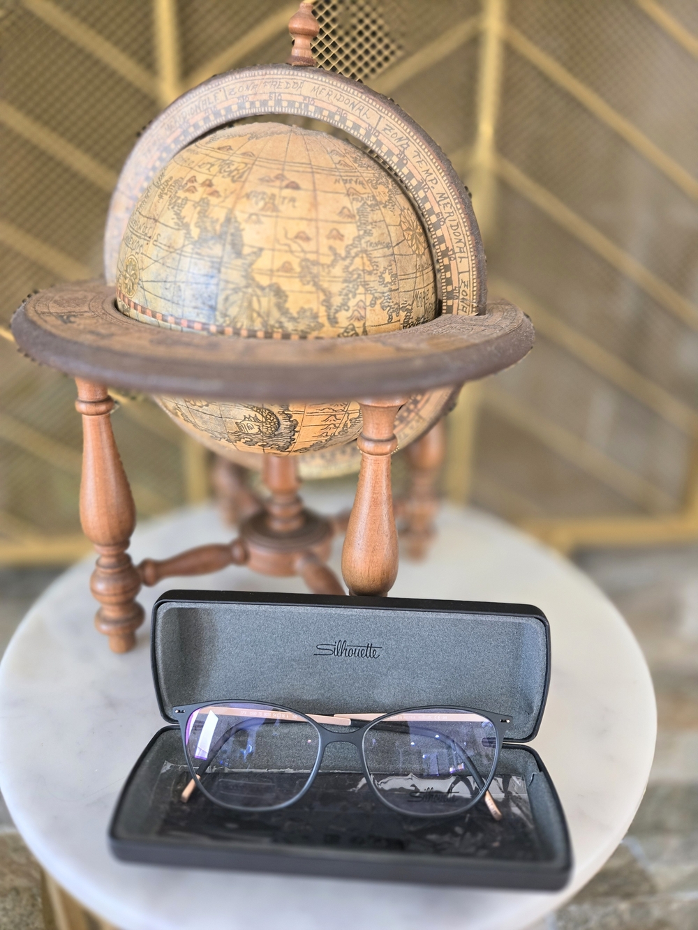 NWT Silhouette Urban Lite Eyeglasses Frames - Black / Rosegold (Medium)